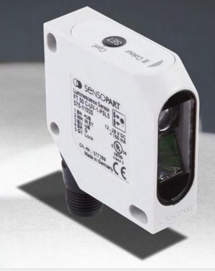 德国森萨帕特SensoPart FT 50-C-UV荧光传感器
