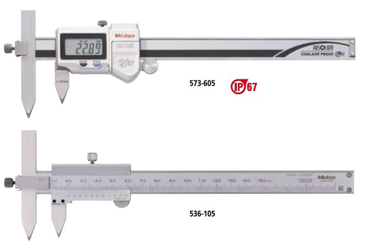 日本三丰Mitutoyo 偏置中心线卡尺 536, 573 系列