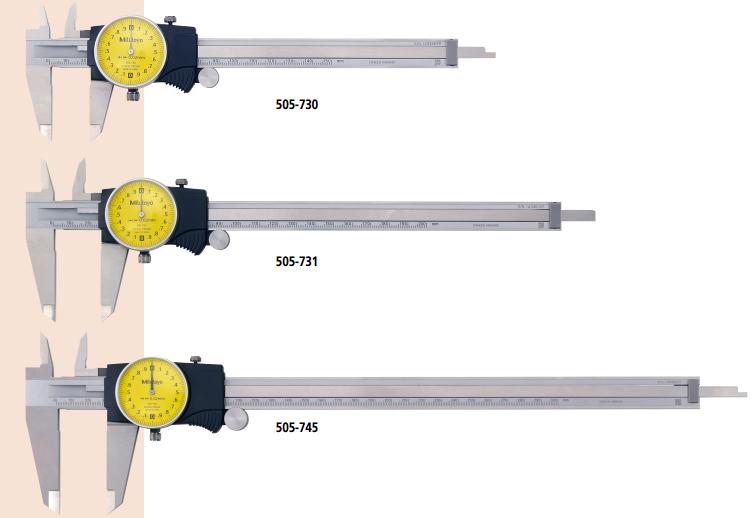 日本三丰Mitutoyo 505系列带表卡尺